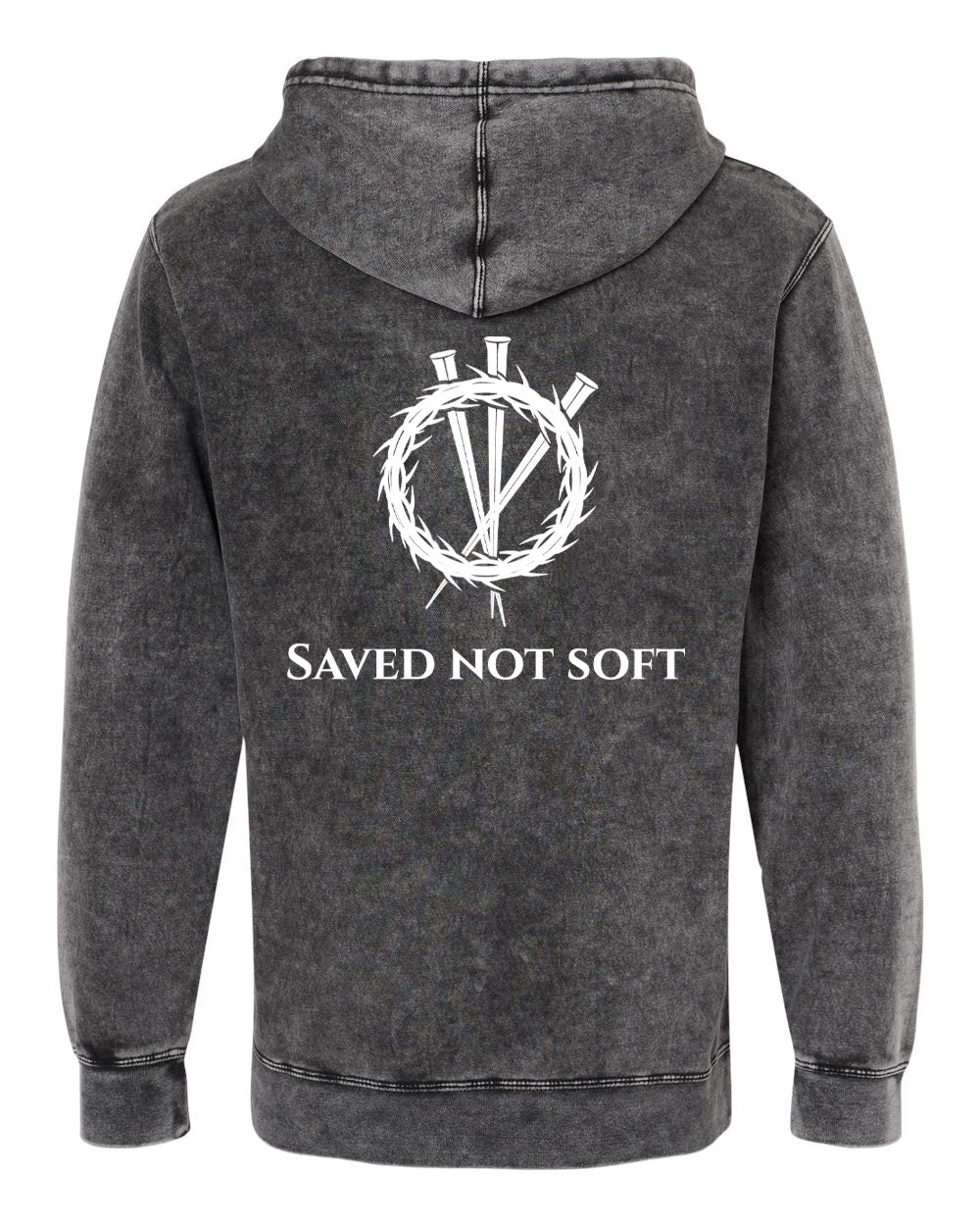 Saved Not Soft Acid Wash Hoodie