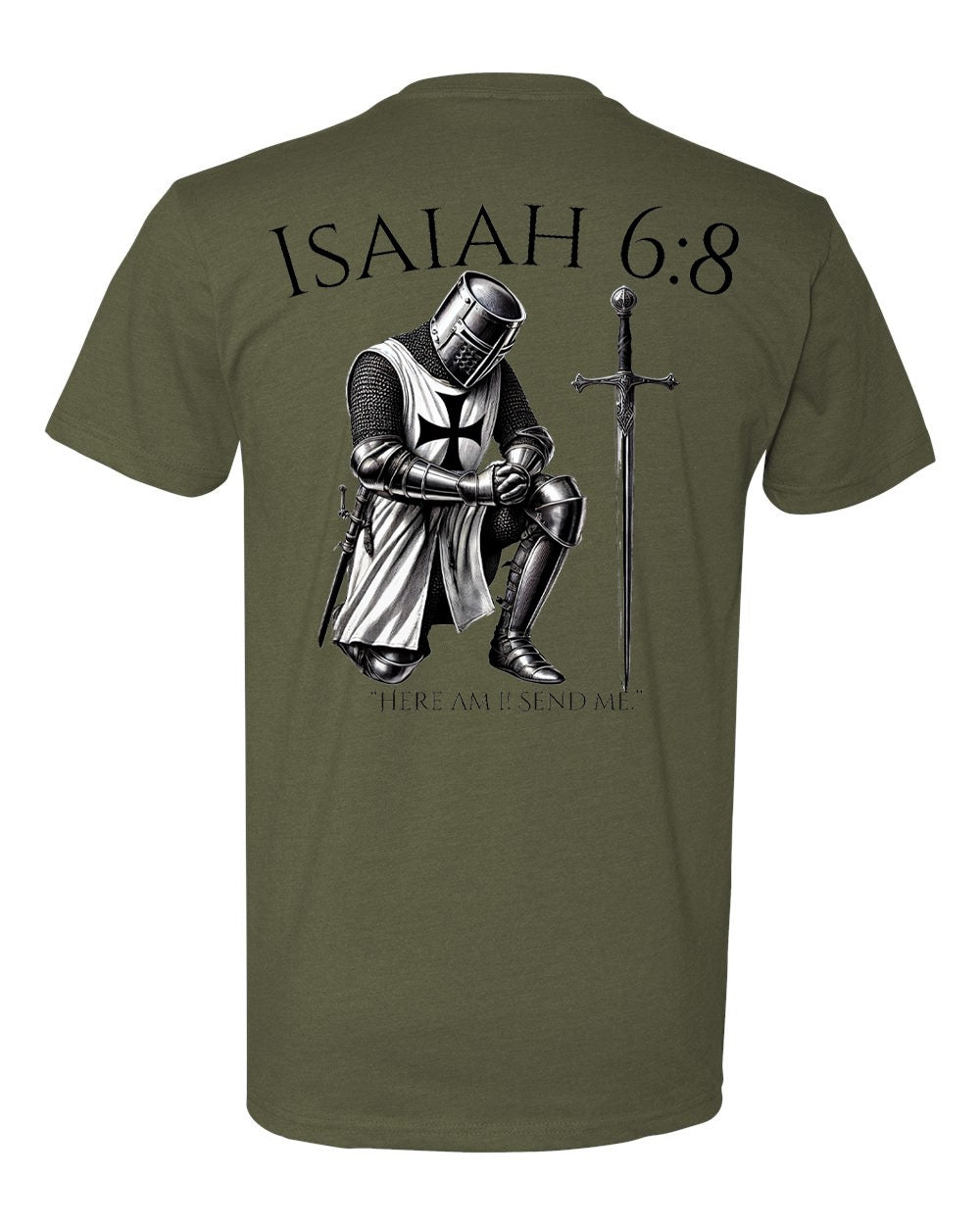 Isaiah Send Me Short Sleeve T-Shirt