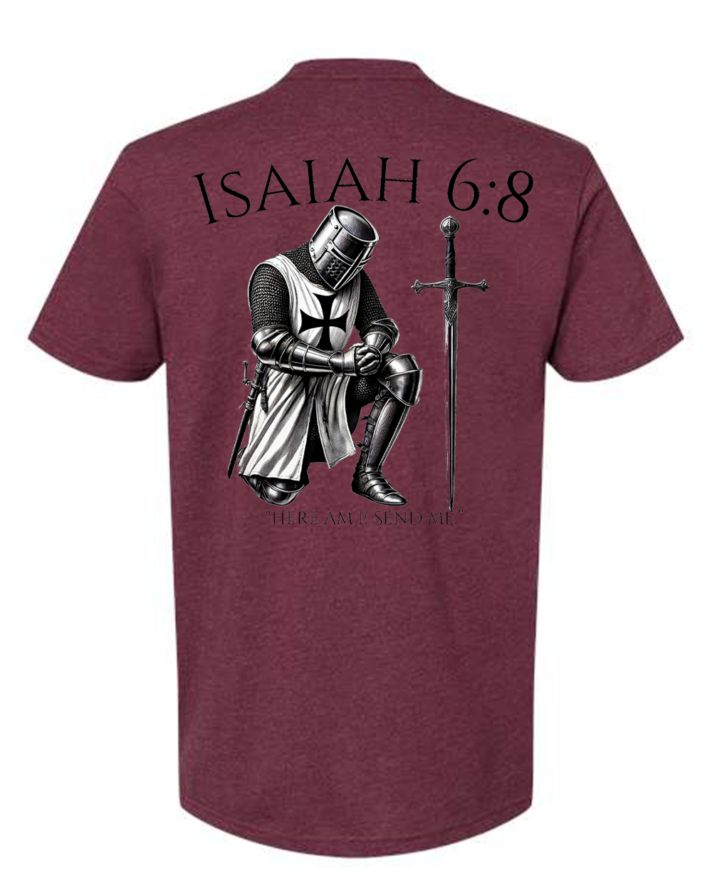 Isaiah Send Me Short Sleeve T-Shirt